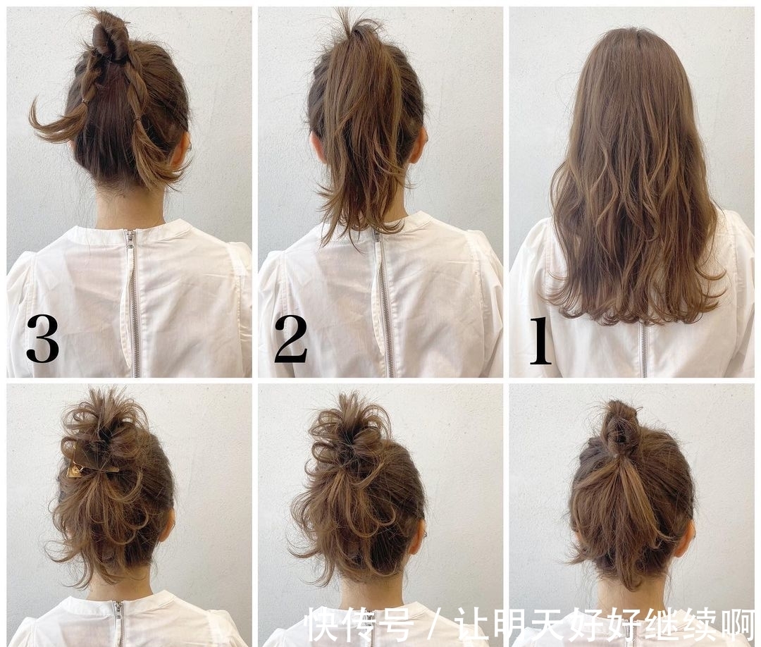 发型|今夏发型流行这样扎14款,简单时尚美美哒,只需要六步就能完成