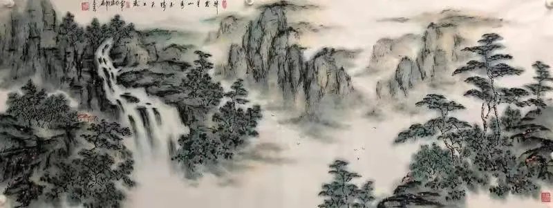 国画&杨志杰国画山水画作品欣赏