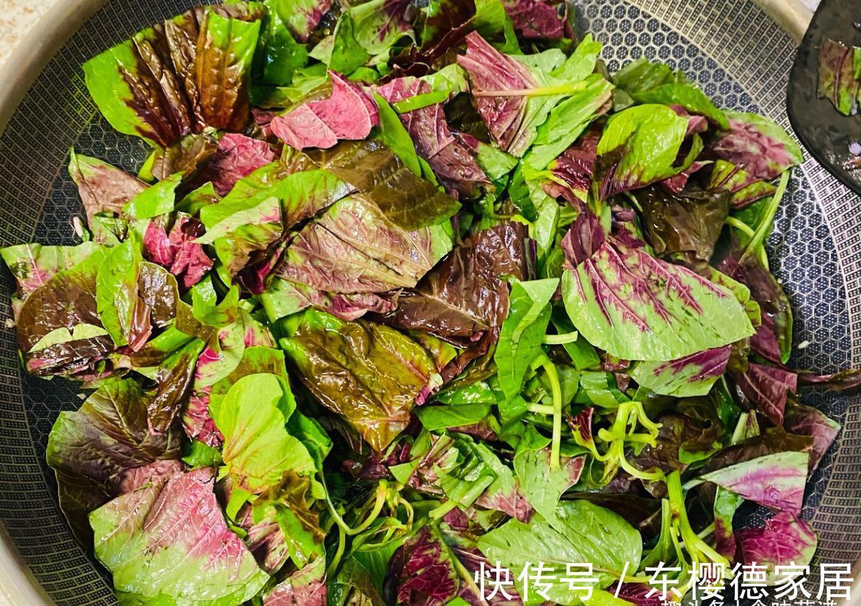 清炒苋菜|七月这菜“金不换”,遇见一次买10斤,清炒凉拌都行,营养又美味