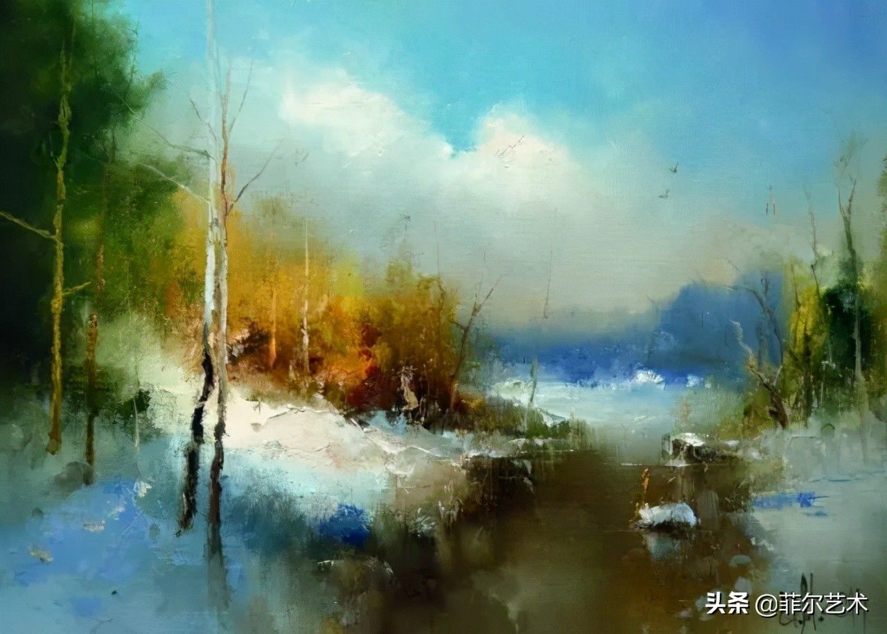 igor|俄罗斯画家梅德韦杰夫·伊戈尔（Medvedev Igor）的风景画欣赏