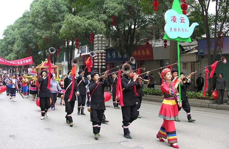 凌云：新春佳节话长号