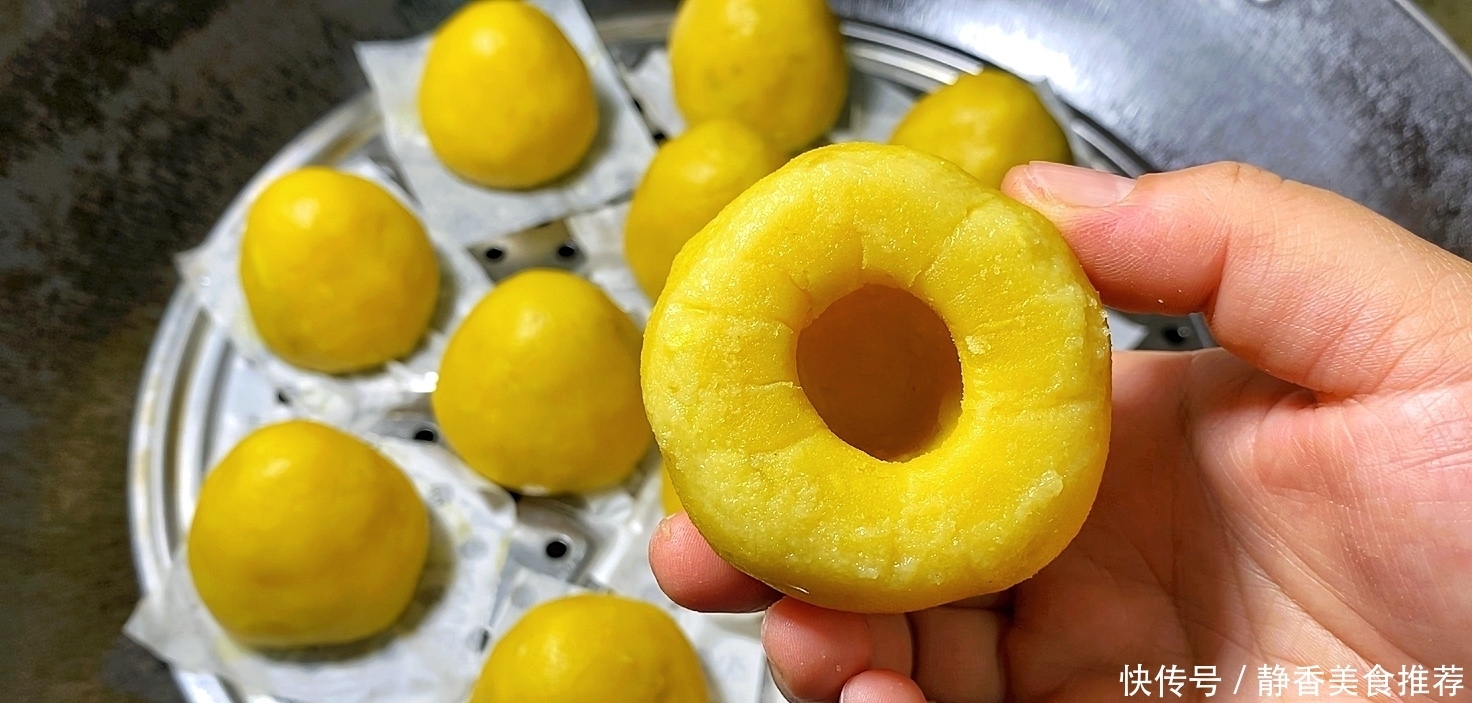 春天要多吃红薯,教你好吃的做法,不发面不醒面,松软细腻不长肉