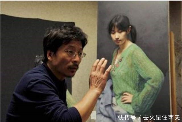 幅少女像|冷军画的少女像,凭啥能卖出六千万专家放大看看,有一个细节