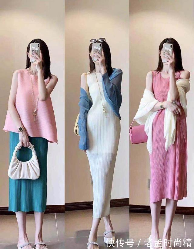 露肤|优雅得体的“通勤风”穿搭,日常穿正好,爱美的女人快学起来
