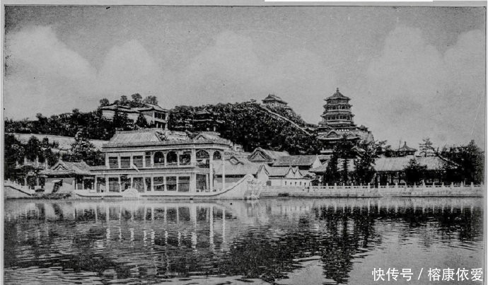 八国联军|老照片,慈禧西逃后的颐和园,一片荒芜成为八国联军的游乐园