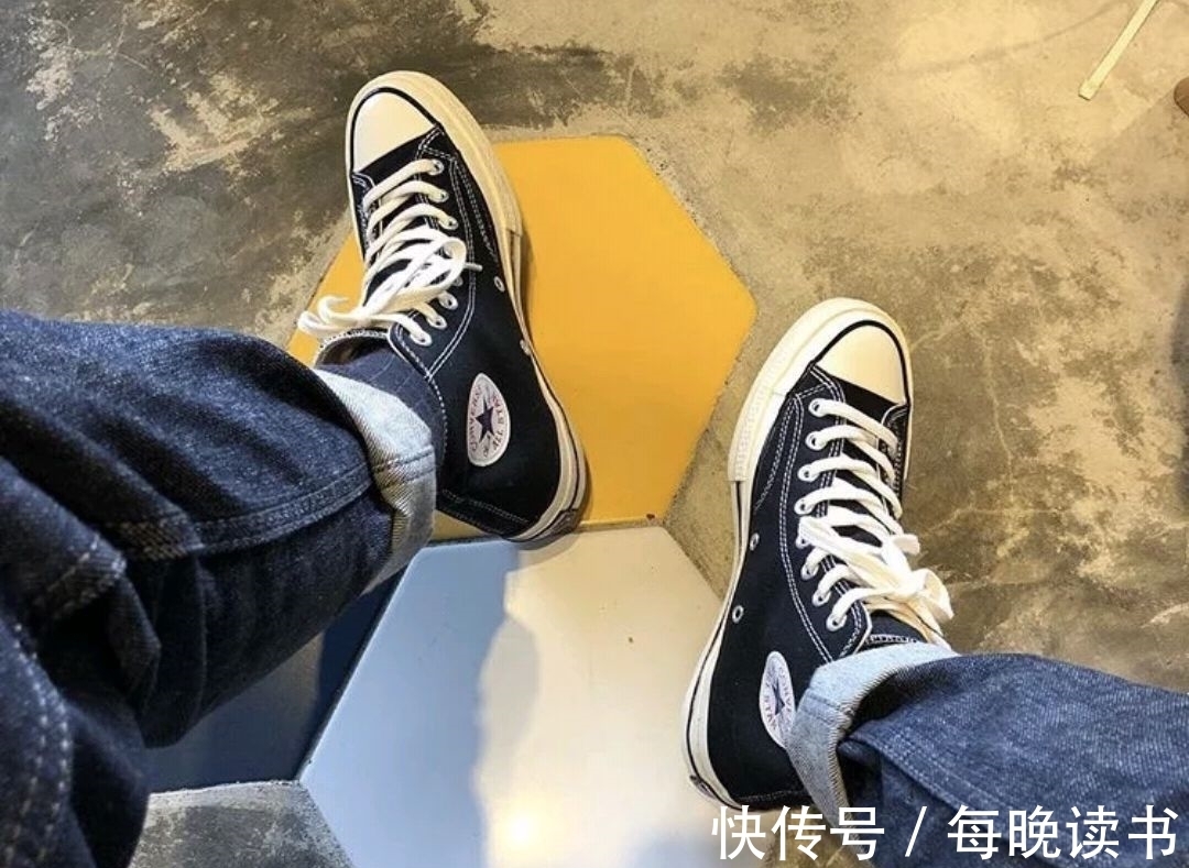 海军蓝 匡威1970s能看的就只有黑色和姜黄?那你是不懂匡威!