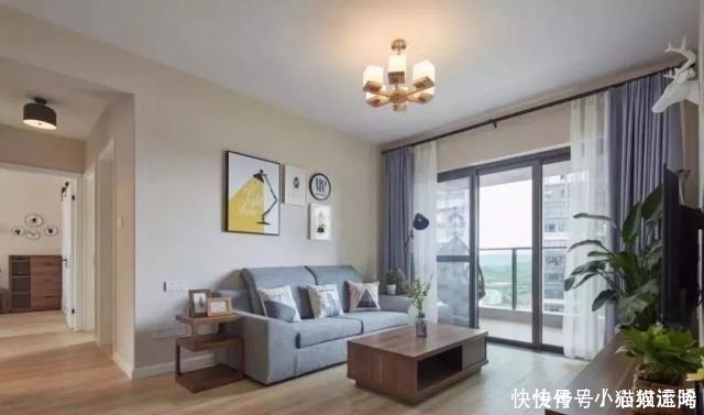 电视墙|92平挤出三室两厅，一进屋就被迷住了！餐厅设卡座更实用！晒晒！