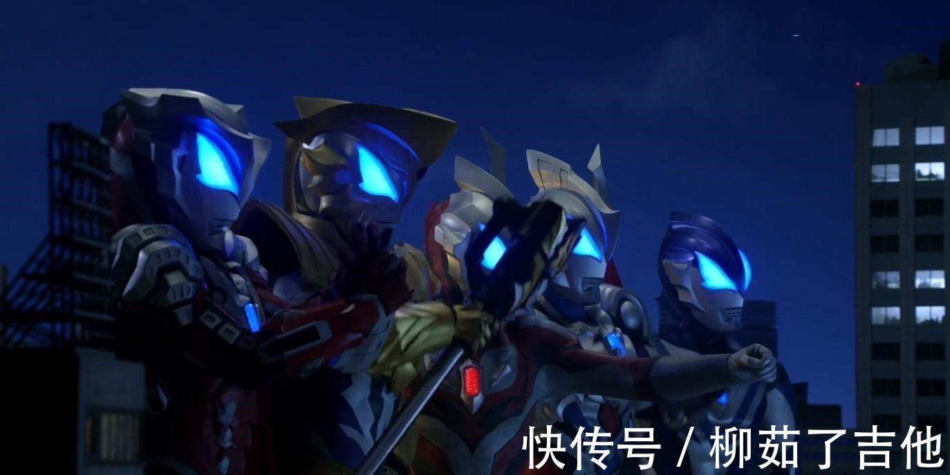 歐布|奧特曼借力的高能瞬間,歐布攤牌扔卡片,而他喊出四個兄弟就開打