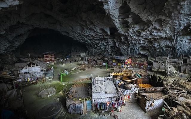 洞穴|中国最后的穴居部落：共18户人居住在200米深的洞穴，很神奇