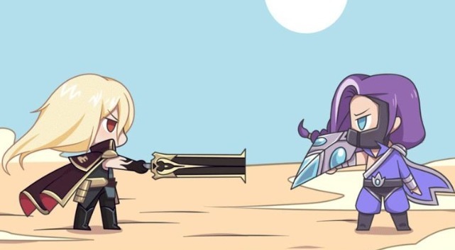 拒绝|王者荣耀动漫:李信拒绝女孩子的示好,可阿离始终都不会死心,真的很心酸!