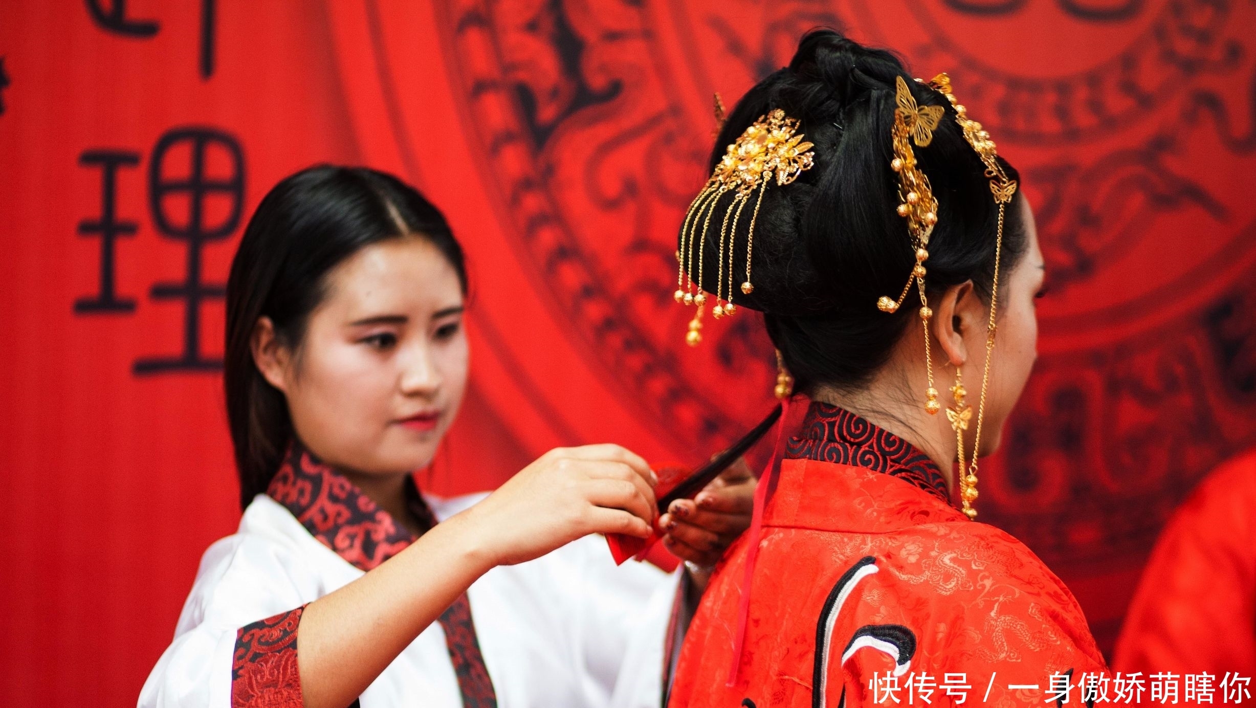 90后小夫妻办汉式周制婚礼 仅花9000元!