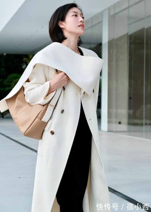 小姐姐 奔三奔四的女人,建议多穿“大衣”,时髦的搭配公式,帮你选好了