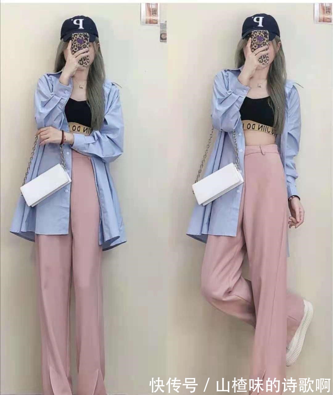 阔腿裤 早秋女人怎么穿搭衣服时尚好看!