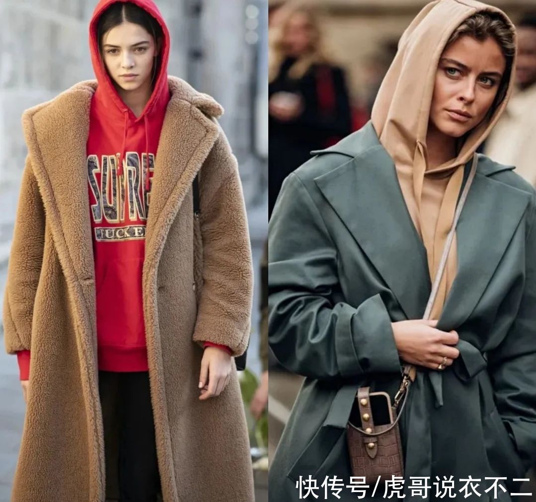 冬季“卫衣”才是街头混搭“法宝”，减龄又实用，多种搭法随你挑