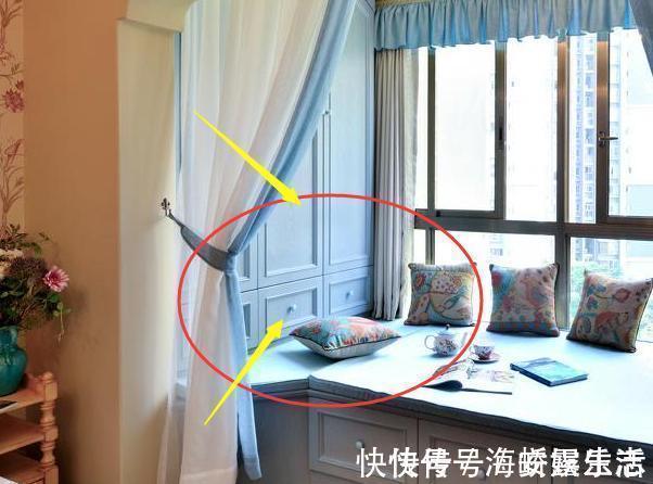 颜值|飘窗这样做,实用性和颜值都很高,甩别人一条街,能''藏''私房钱