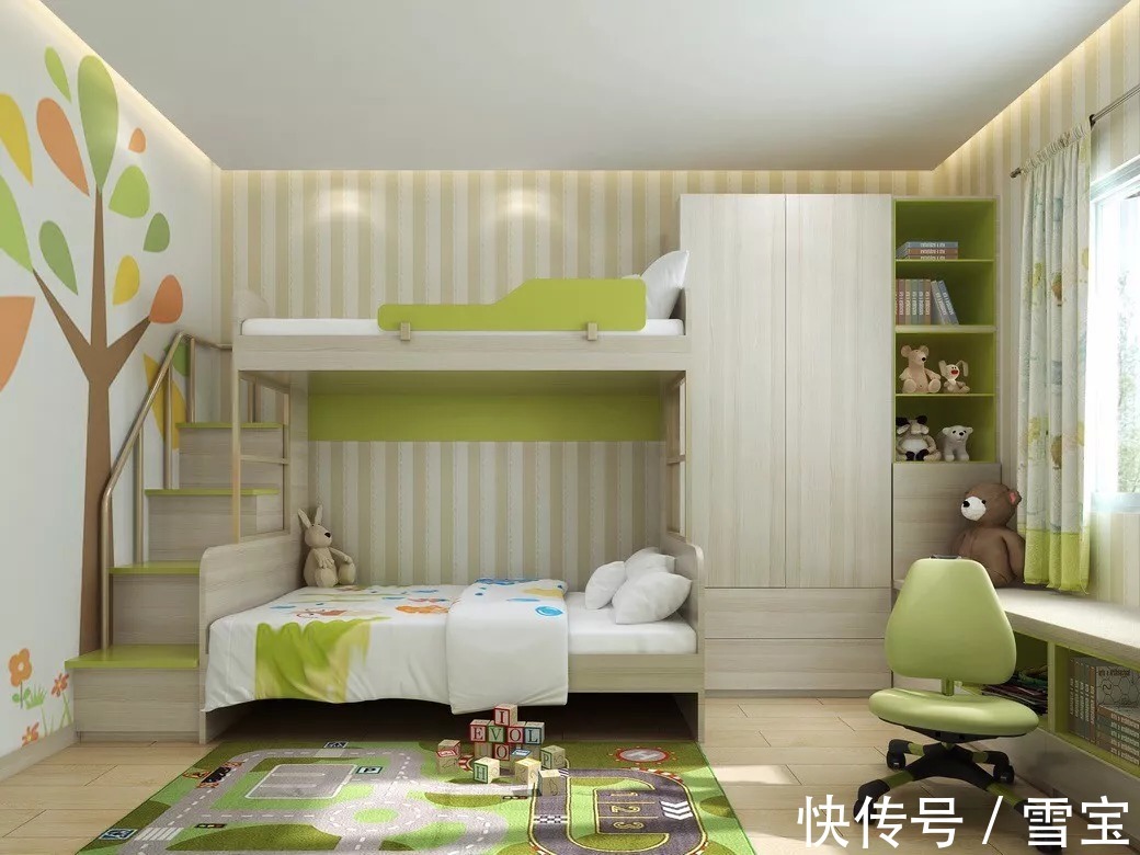 色宜|板材十大品牌雪宝“儿童房”,为孩子打造出健康成长小天地!