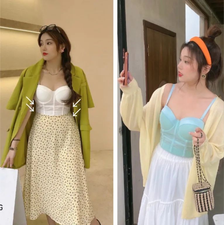 腰部|腰粗、肚子大的女生，怎么穿才显瘦？