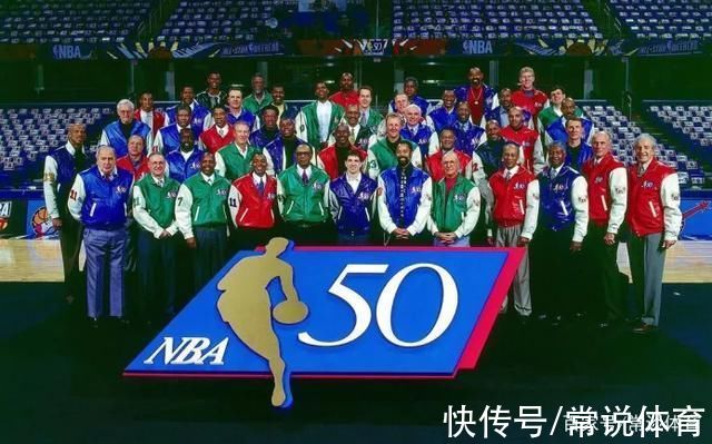 NB官方发布NBA50大巨星与NBA75大巨星合影对比:再过25年!