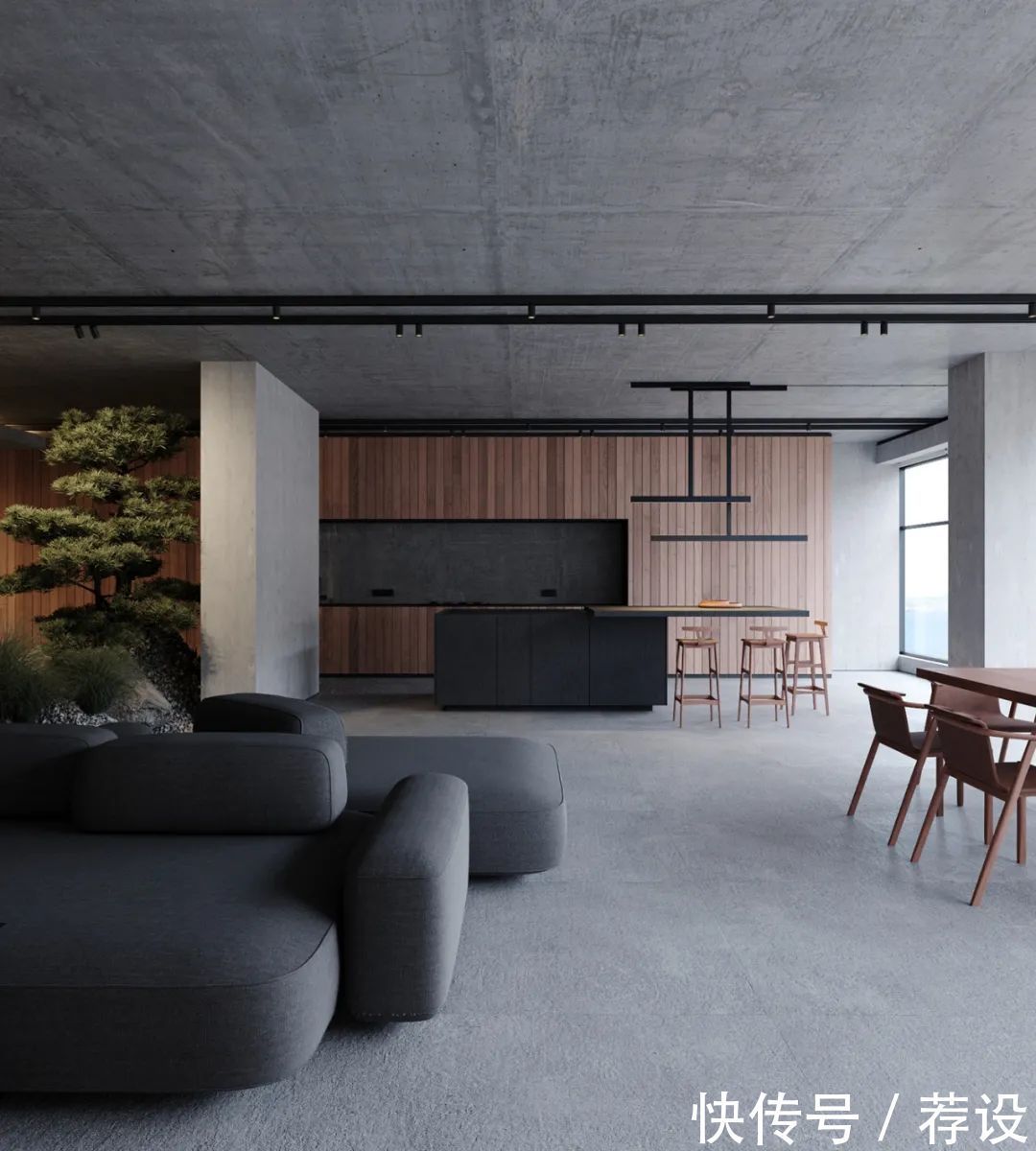 乌克兰|乌克兰建筑师的大平层住宅设计：这是一种特别的中式，国际而东方