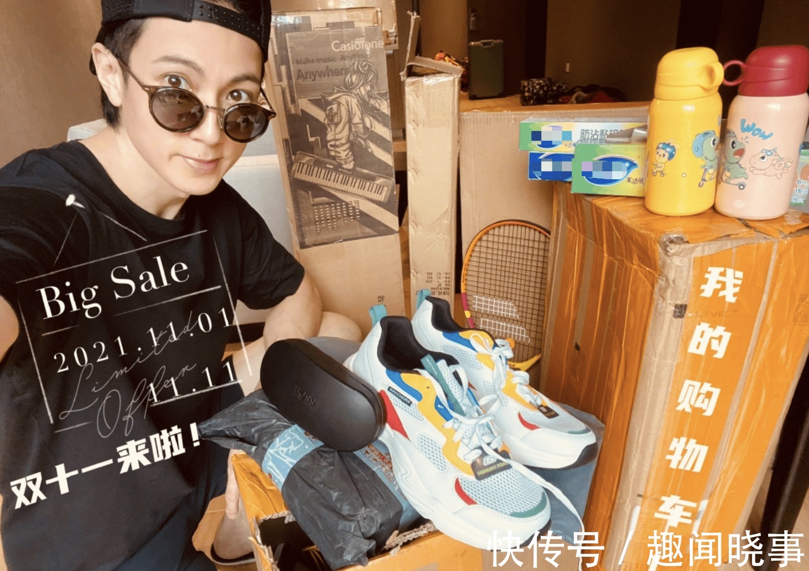 吳尊曬一家四口隔離生活,把酒店變游樂場(chǎng),打網(wǎng)球烤披薩好充實(shí)