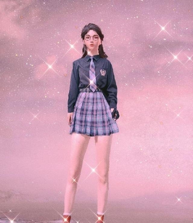女高中生|“吃鸡”玩家设计新皮肤“JK裙”,玩家什么时候上馋哭了!