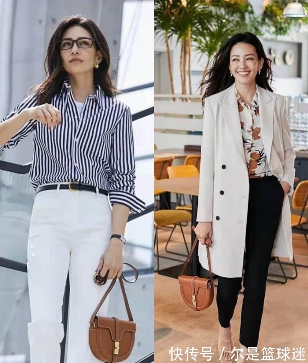 衬衫 一看就很贵的“衬衫”穿搭,高级优雅而时尚,适合40、50岁的女人!