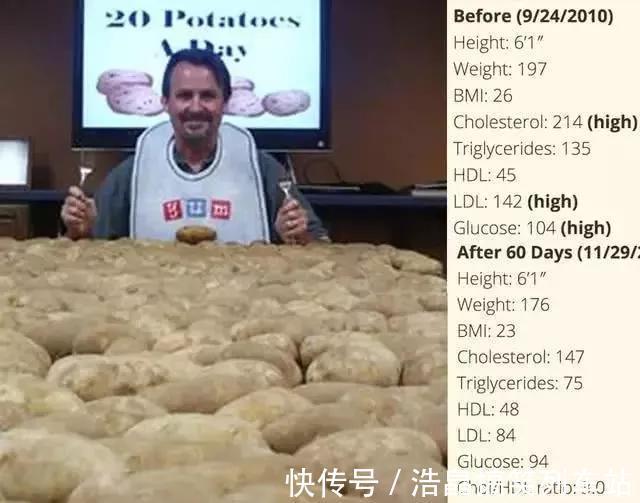 淀粉|土豆是增肥还是减肥？为了告诉你答案，他吃了一年的土豆