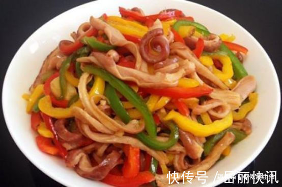 青椒炒猪肚|晚餐不将就，教您几道美味的家常菜，简单易学，在家做实惠多多