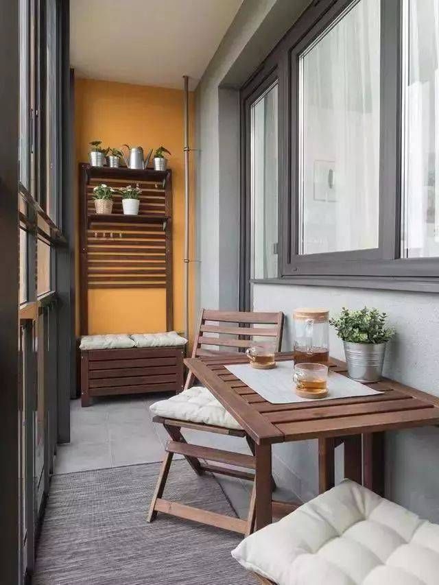 户外沙发|告别“中国式阳台”,小阳台原来可以这么美,你肯定都没这想