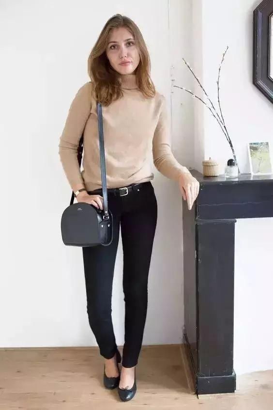 秋冬穿高领毛衣之后，男神说我比夏天美了一百倍！