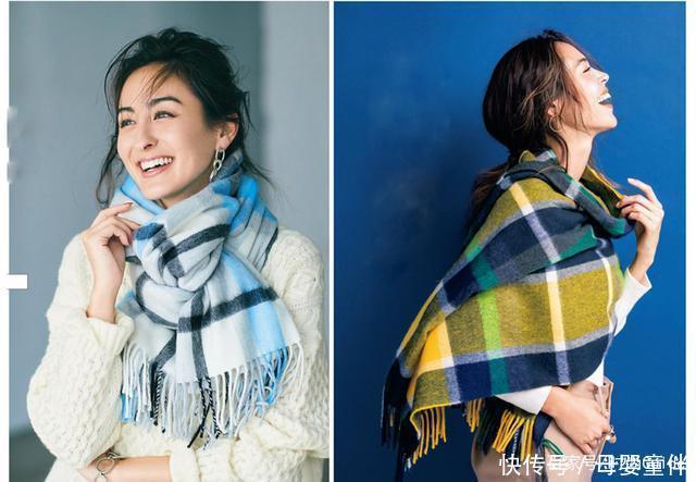 1个技巧+3个思路让你明白，冬天的“围巾”怎么搭才能显白显高级