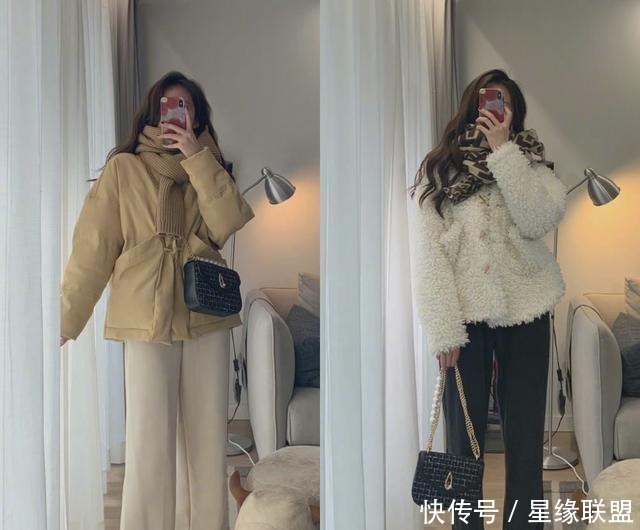 冬天别穿的太沉闷，奶白咖色浅灰等浅色系温暖又大方，好看还气质