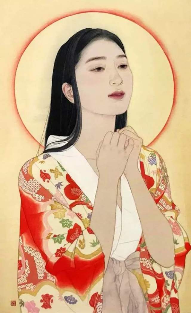 笔下|人称日本最美女画家，竟然这样画美女，极具香艳的极致诱惑