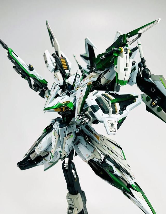 天蚀|四合一改造，暗黑圣剑天蚀高达模型