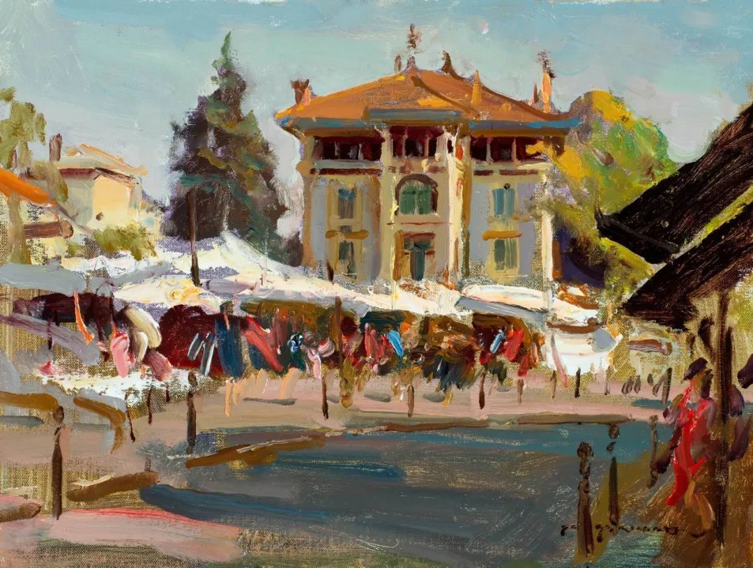 华金·索罗拉|他松散风格的油画,有着特殊令人回味的美