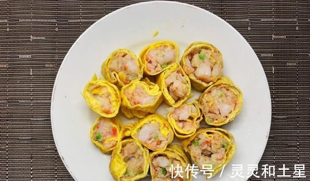 做法|蛋卷虾滑的做法!