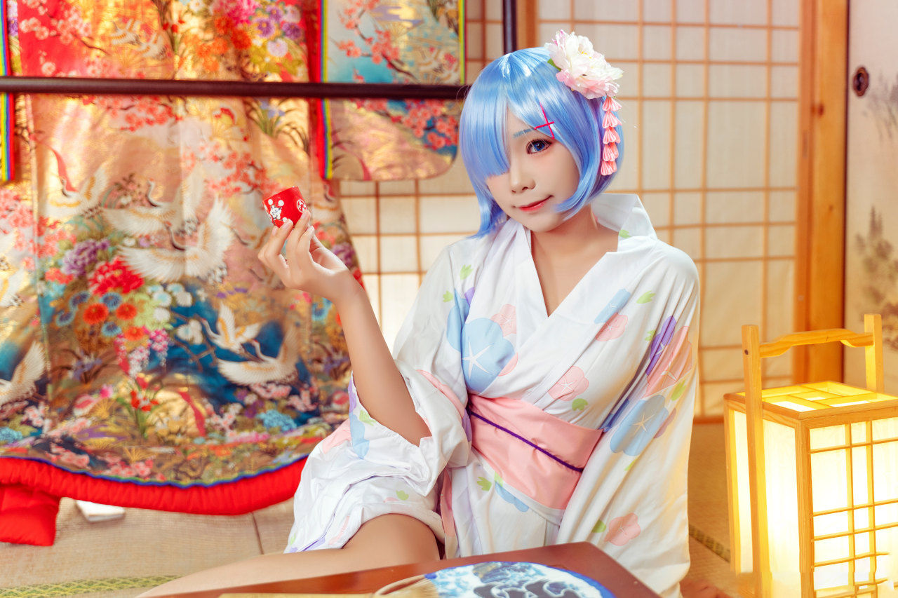 浴衣|蕾姆浴衣cosplay