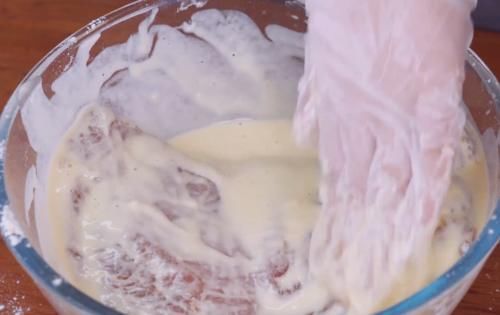  芝士|分享一款芝士夹心大鸡排，烹饪简单，外酥里嫩，家人爱吃的美味