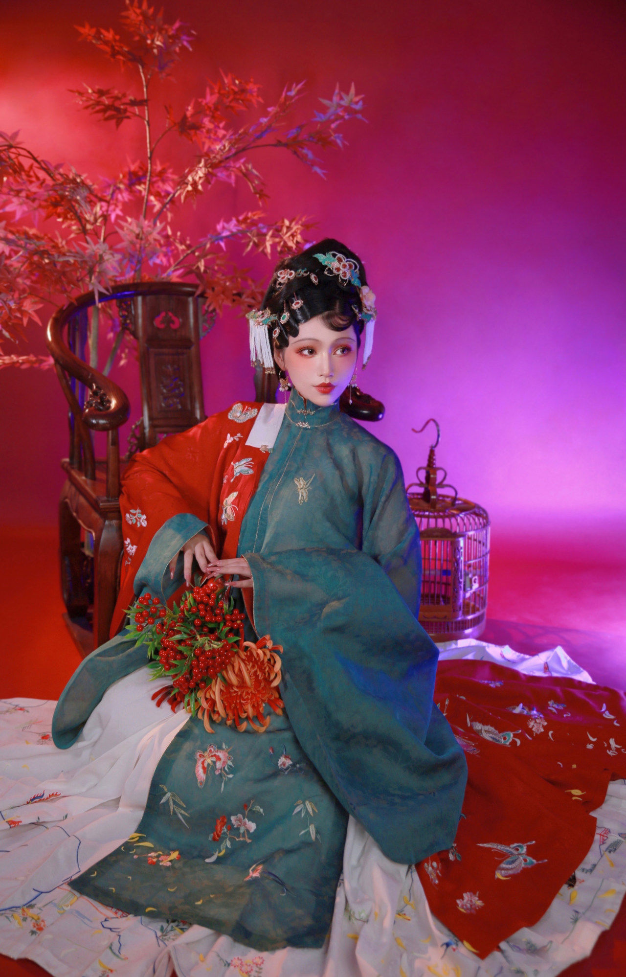 汉服|汉服私影，画中人非眼前人