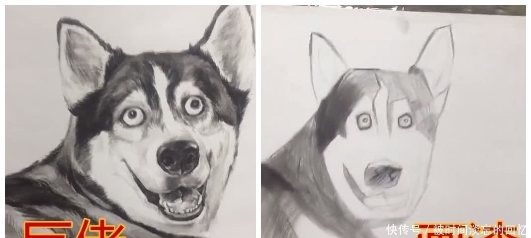 巨佬$美术生巨佬VS画渣，看到最后速写课，网友：不怕把模特气死？