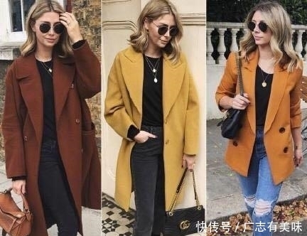 高级|24套摩登大衣搭配,每套都能穿出高级感,让你轻松美回初恋!