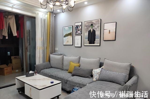 屋主|新房入住一个月,入户鞋柜非常实用,不做电视墙家人很满意,晒晒!