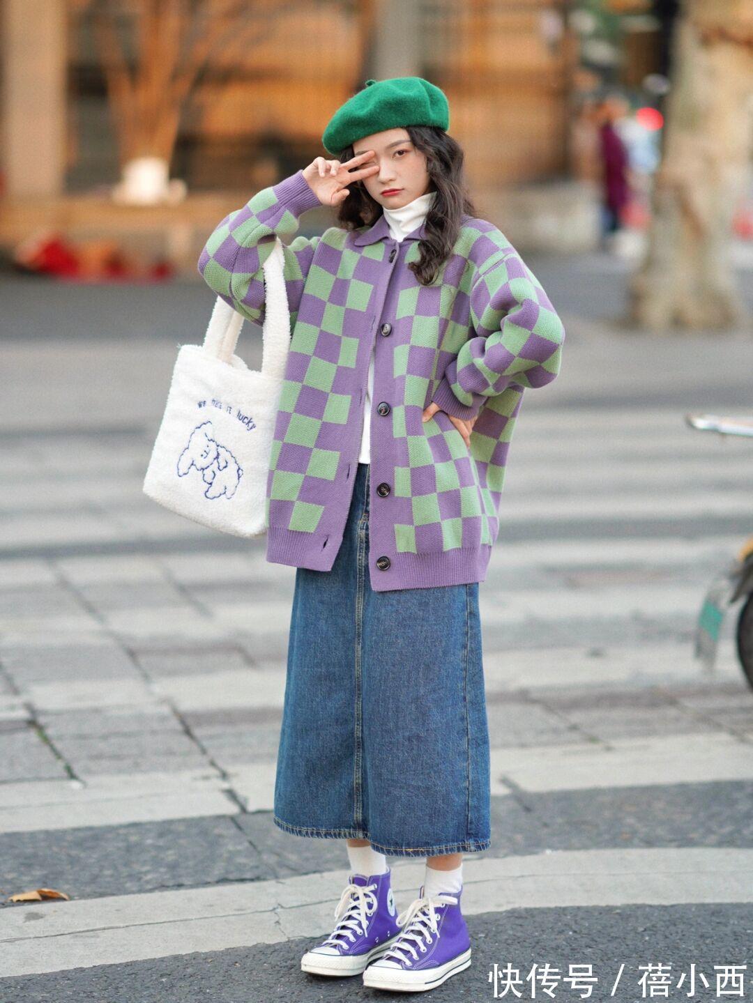 搭配 优雅又时髦的女人,衣橱里一定有“开衫”,搭配半身裙裤子很高级