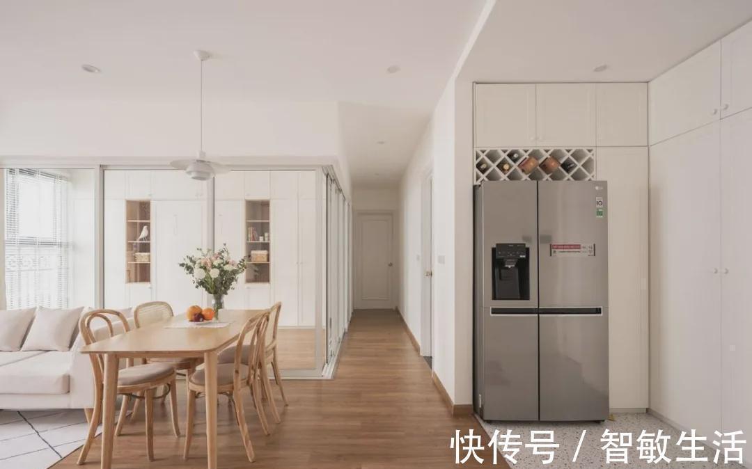 水龙头|95㎡拆掉次卧,做玻璃隔断,盘活鸡肋空间,家里门槛都快被踩烂了