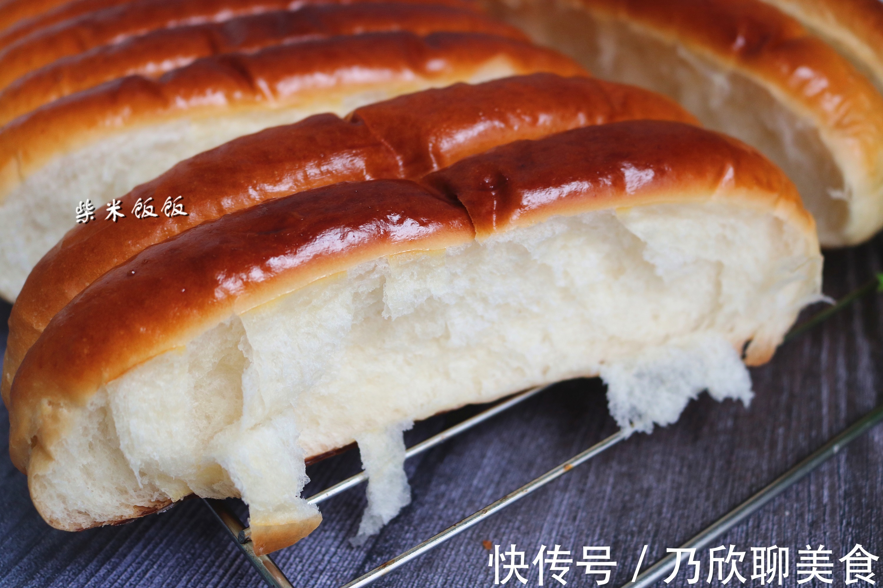 厨师机|做面包，我喜欢这个配方，柔软拉丝，放3天也不硬，比买的好吃
