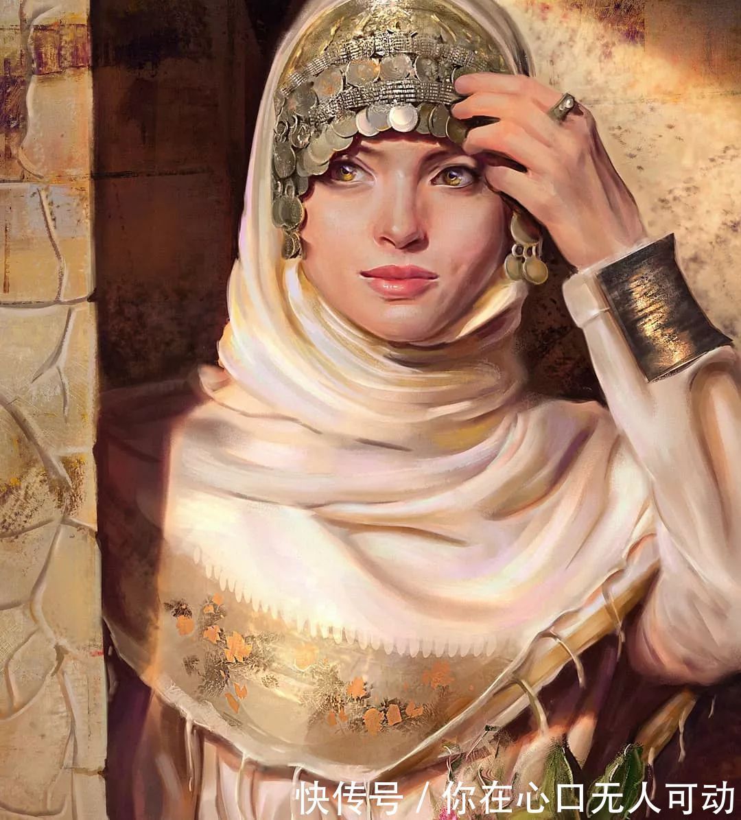 mandy!这三位艺术家的画中女子,楚楚动人,美若天仙