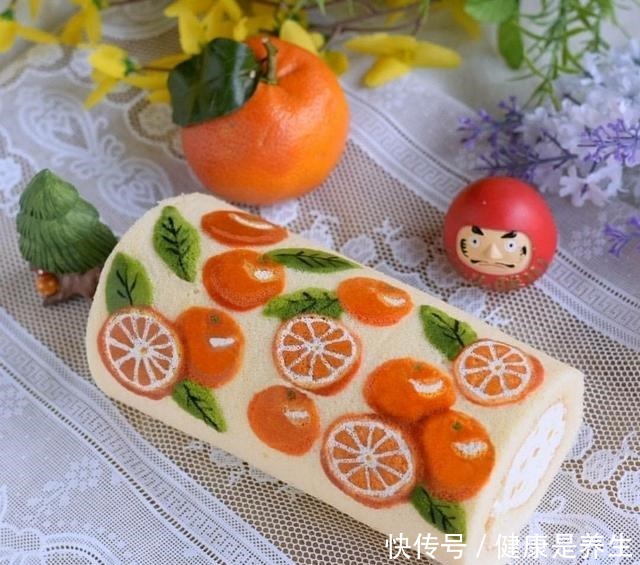 不忍下口的彩绘蛋糕卷,治愈你的小情绪!