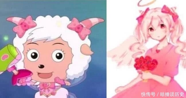 拟人之后|喜羊羊:角色拟人化,喜羊羊变成霸气猎手,看到灰太狼夫妇我酸了!