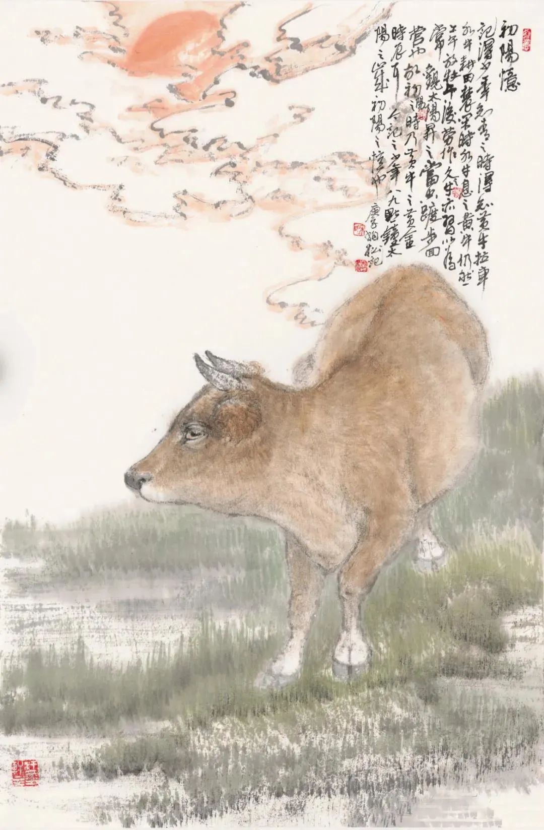 弃武从文!笔歌墨舞·喜庆元宵——壬寅2022年宋柏松国画作品鉴赏