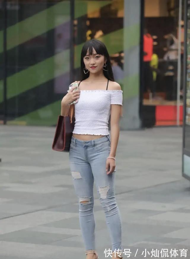 小肚子|今年流行“低腰裤”,但也并非谁都能穿,露出小肚子不是很尴尬?